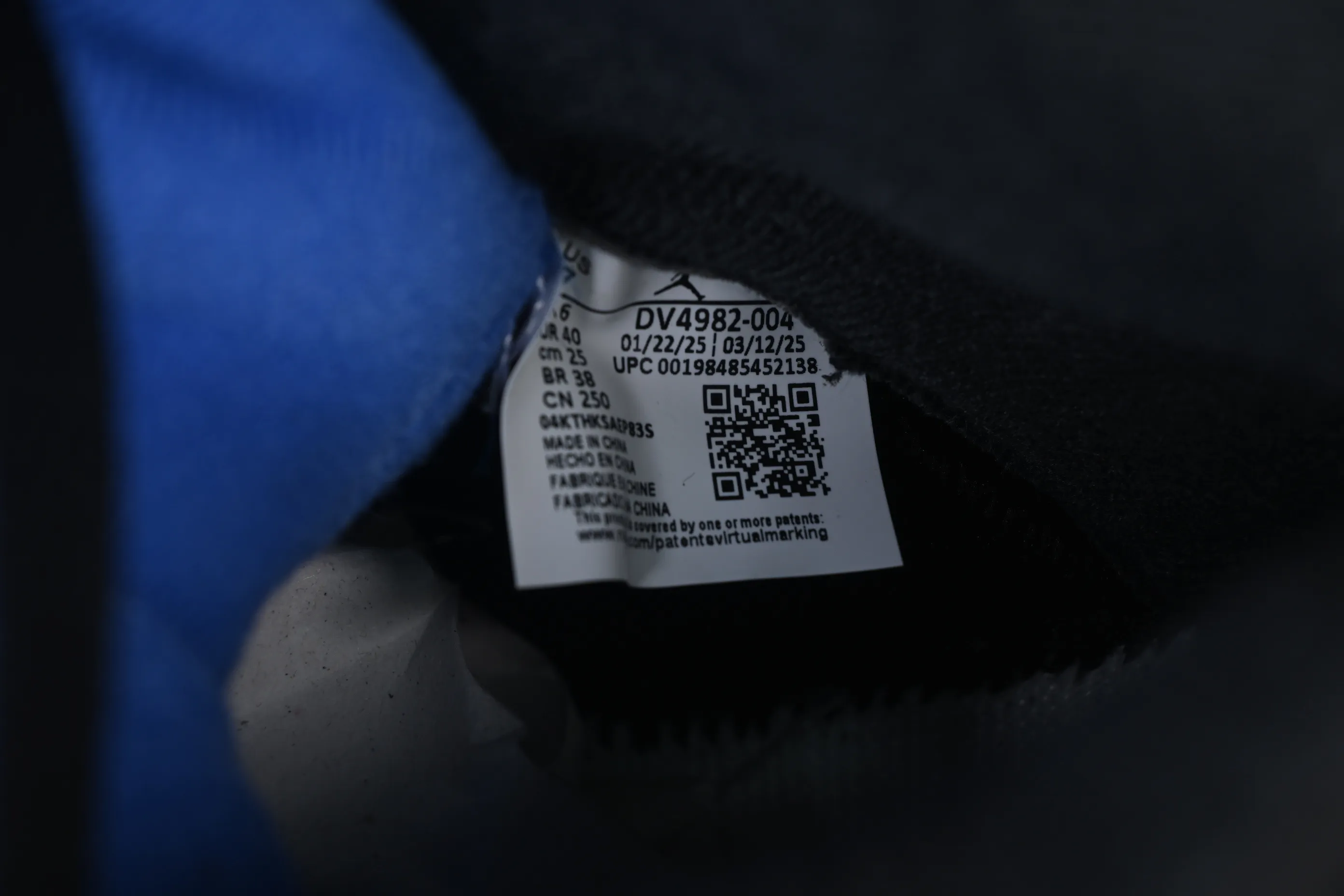 All categories Air Jordan Jordan series basketball shoes Air Jordan 5 TG version Awake NY x Air Jordan 5 "Black Metallic" AJ5 Joe 5 joint model black and gray DV4982-004